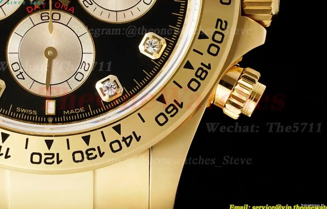 Dia Super YG YG Daytona QF 126508 Black 40mm Clone SH4131 0522